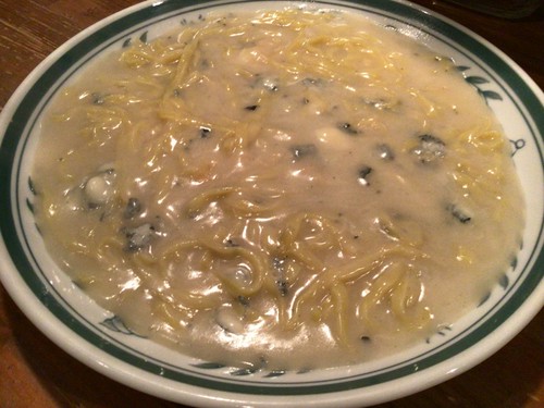 ゴルゴンゾーラチーズのクリームソースパスタ