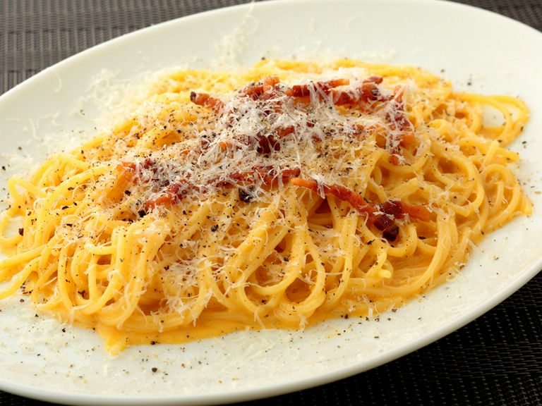 カルボナーラスパゲティ