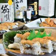 瀬戸内海の魚を中心に国産の食材を使用した料理を楽しめます。地元のお魚と日本酒の相性抜群！　穴子はもちろん、冬は、ワタリガニも美味しい。高級トロもおすすめです。