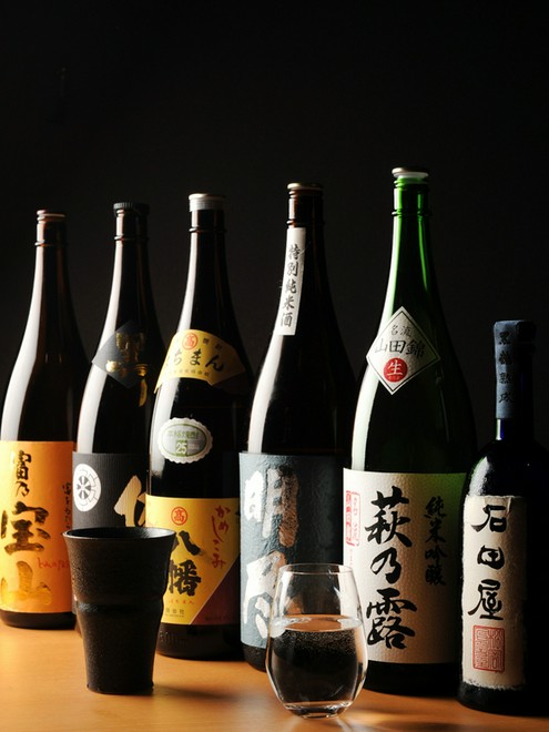 日本酒にこだわっている