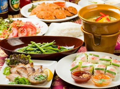 本格タイ料理で華やか大人女子会