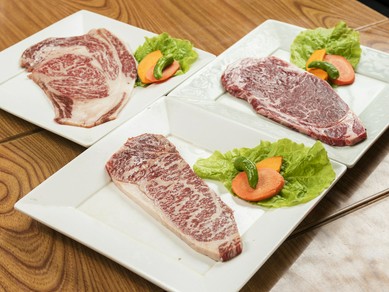 厳選して仕入れている充実したラインナップの「肉」