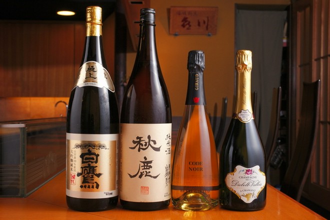 日本酒にこだわっている