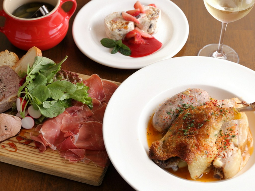 カップルでシェアできる、プリフィクスコースが大人気