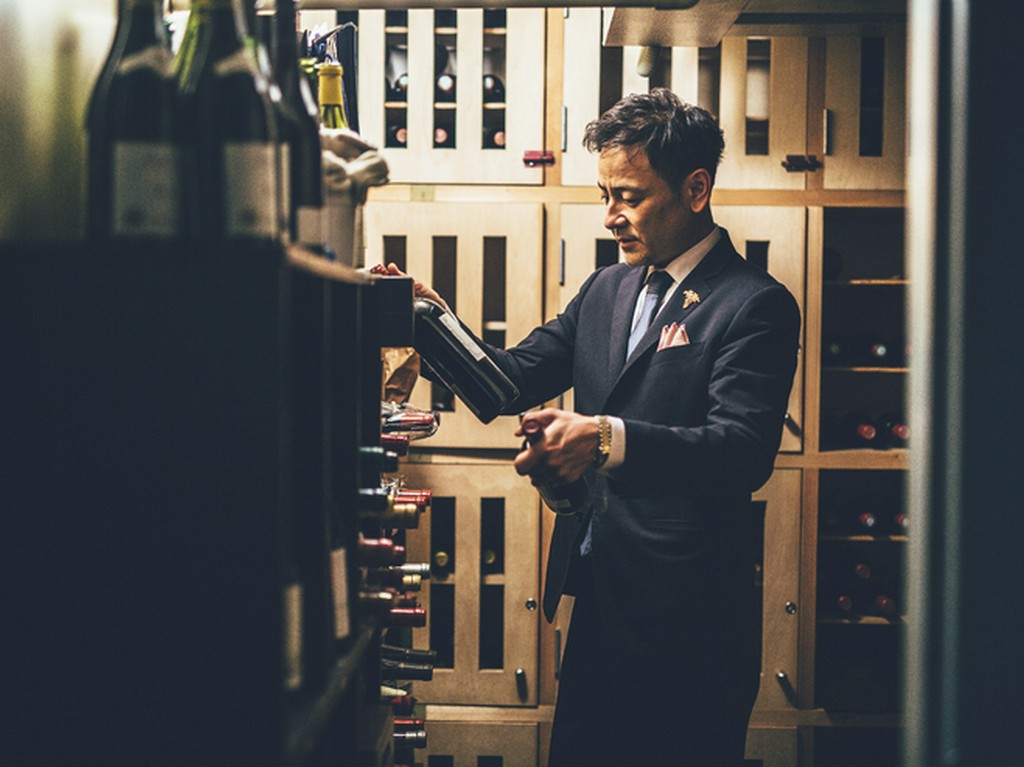 しっかり湿度、温度管理されたワインセラーを完備