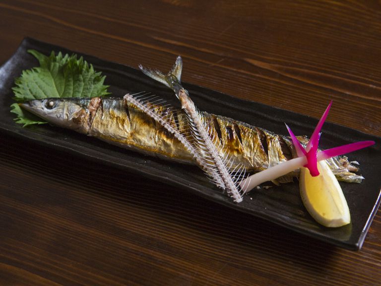 秋刀魚塩焼き