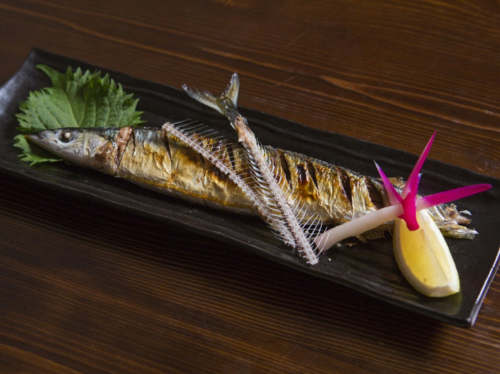 秋刀魚塩焼き