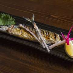 秋刀魚塩焼き