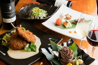 東北産の食材を中心に選び抜いた「鮮魚」や「野菜」