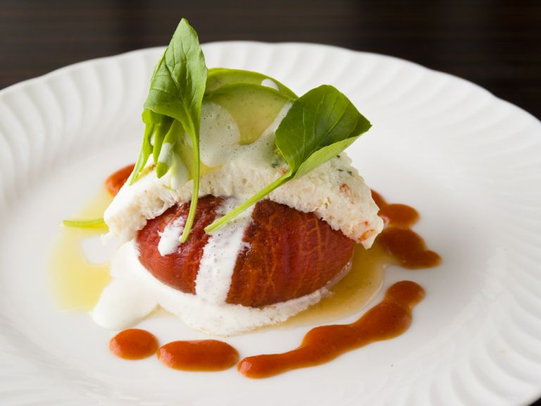 ズワイガニのサラダ