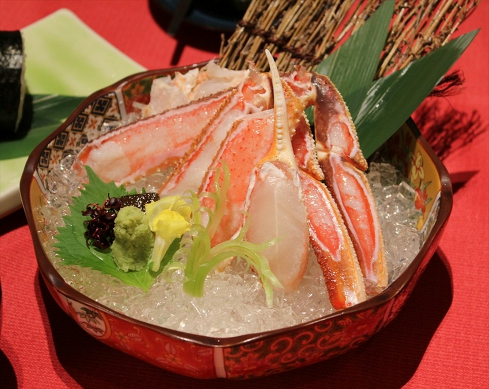 カニ刺身