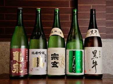 料理に合う日本酒を料理人が厳選