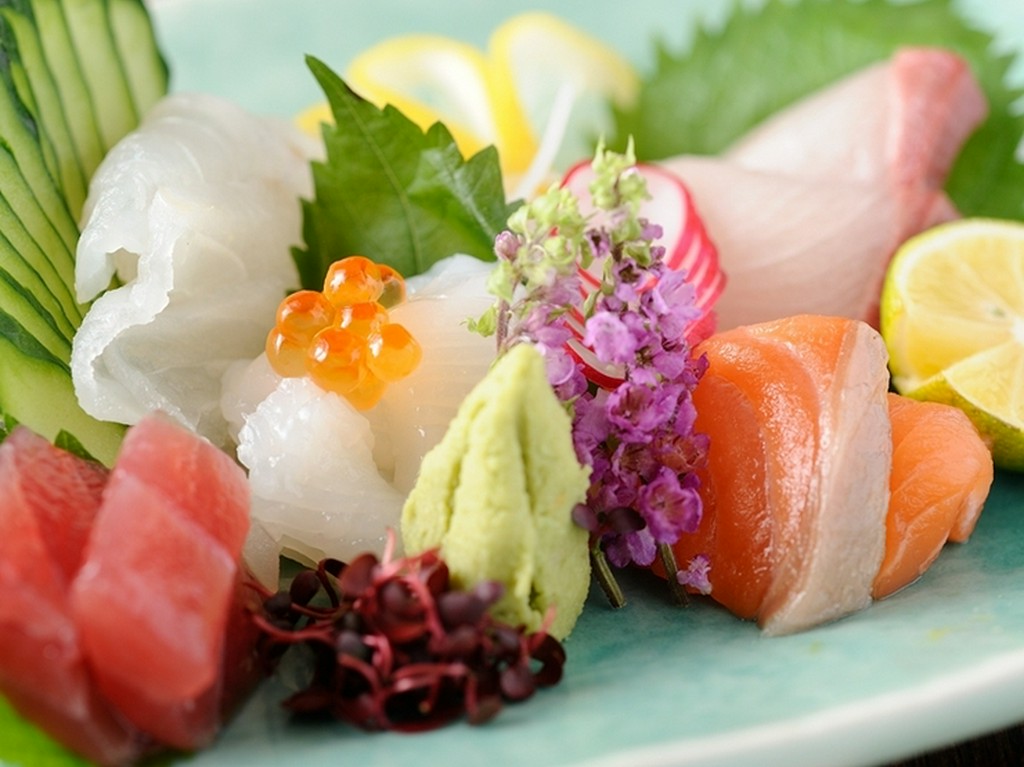 料理人が厳選。旬な魚が味わえる『お刺身の五種盛り』
