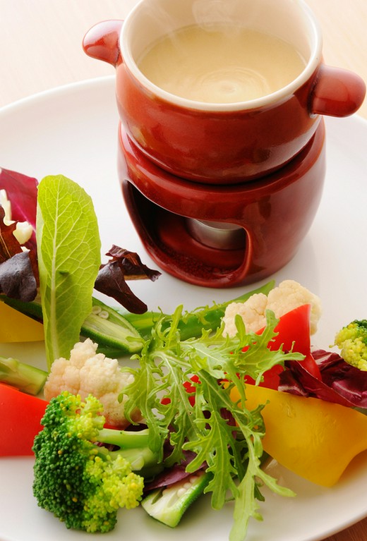 地野菜のバーニャカウダソース