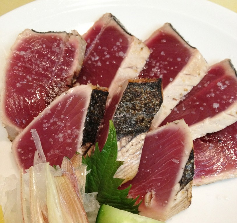 カツオ塩タタキ（佐賀天日干塩）