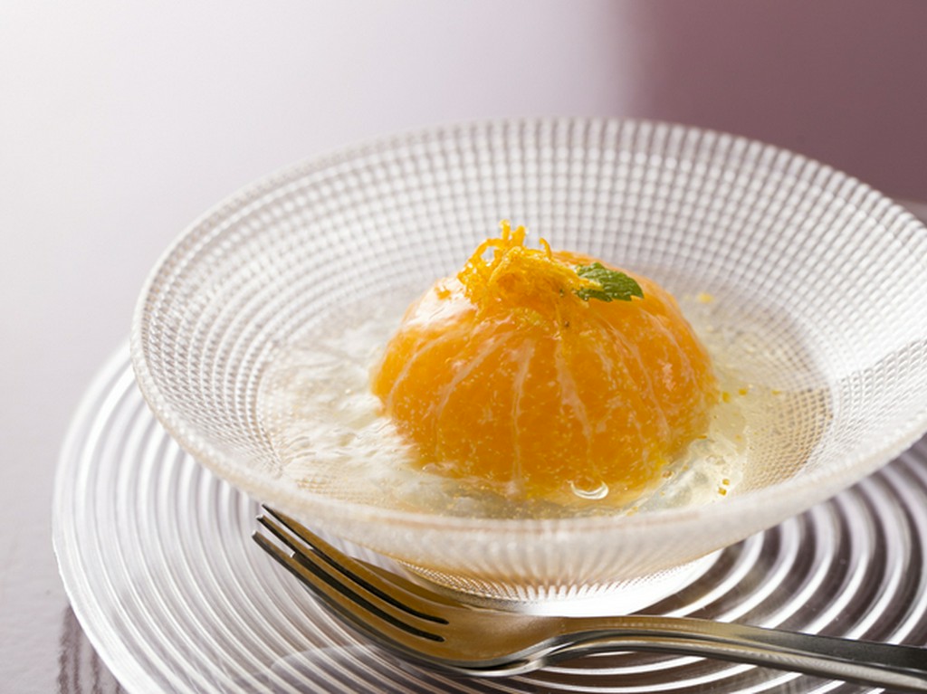 温州みかんを使った『まるごとみかんのコンポート』