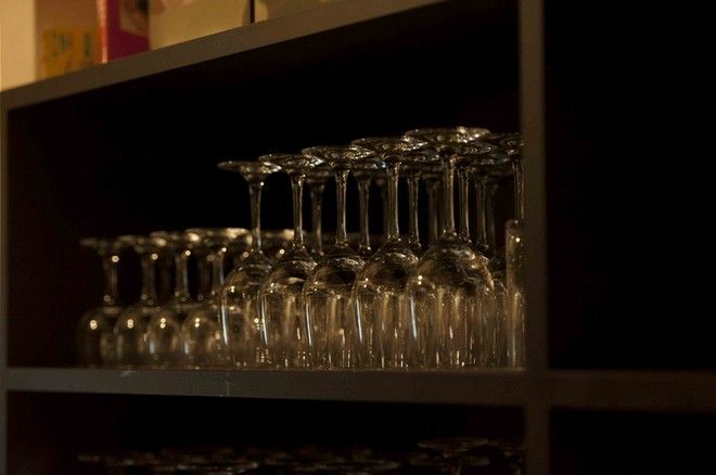 食器・内装にこだわっている