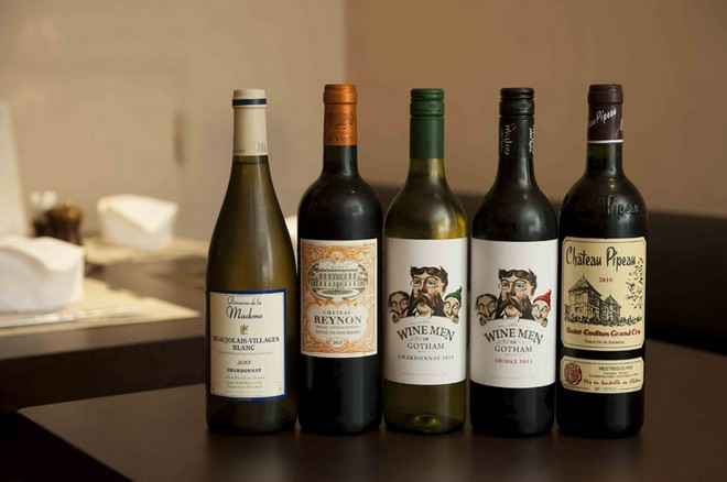 ワインにこだわっている