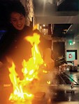 北海道から取り寄せた極上の真鱈の白子を
鉄板焼きに！外はカリッと中はとろける
鉄板で仕上げるムニエルソースとの相性は
食べた方にしかわからない