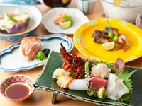 上質な旬の素材をふんだんに使った『特撰コース』
季節の味を満喫できます。