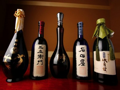 希少なお酒の品揃えに自信あり