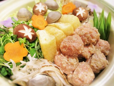 ☆自慢の鍋がメインの2時間飲み放題付きコースがおすすめ!