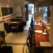 大人気の黒板メニュー