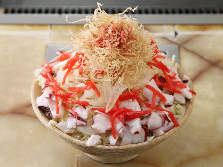 たこ焼き風もんじゃ