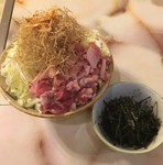 ブタ肉／ねぎ／きざみのり