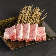 山形牛A－５ランクの最上級のカルビ
