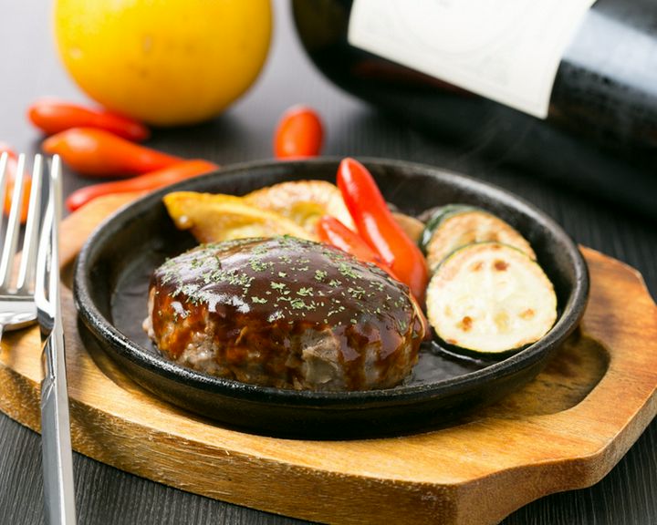 蓮のハンバーグ