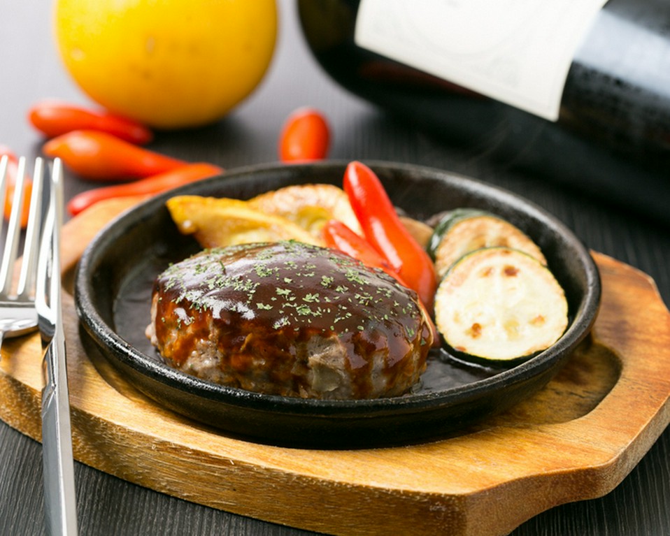 蓮のハンバーグ