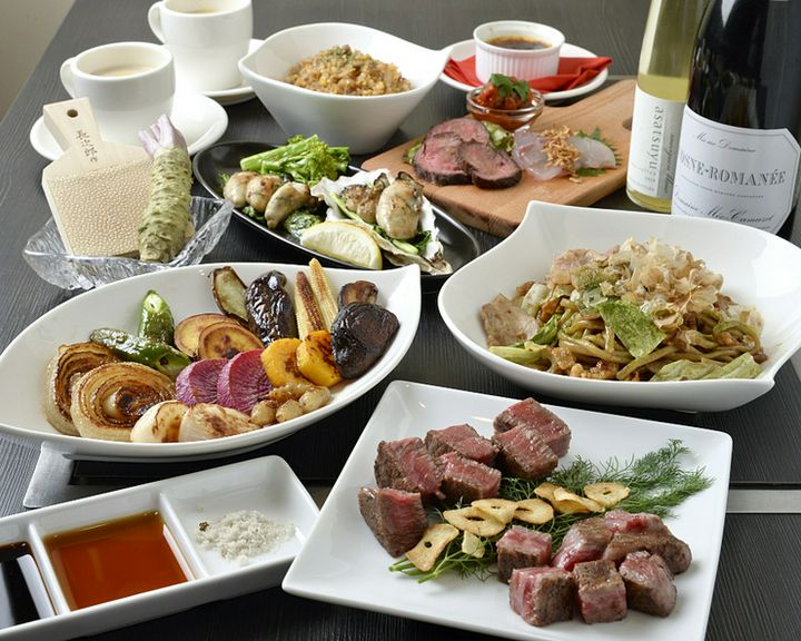 普段使いから記念日まで。初めてのお客様は「蓮コース」がお勧め