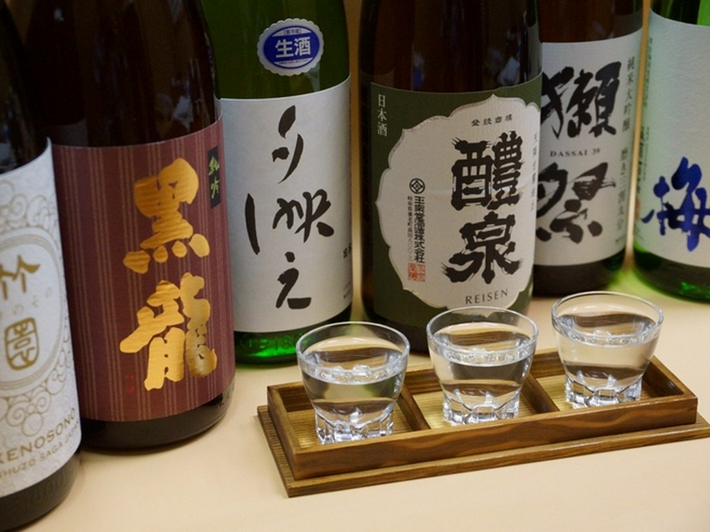広島の地酒に舌鼓