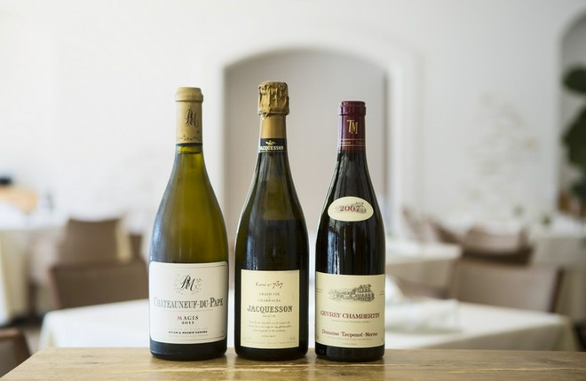 ワインにこだわっている