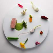 メニューは季節などにより変わります。