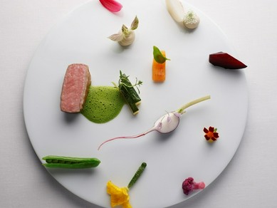 高潔な大地 / 子羊  抹茶  能登の野菜