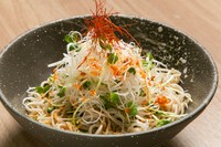 ※葱細切り・ラー油。