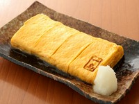 できたてのアツアツが堪能できる『だし巻き玉子』