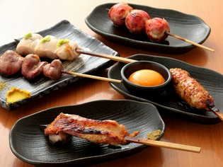 仕入れによって変わるセット内容の『おまかせ焼き5本セット』