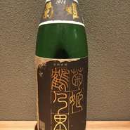 兵庫県三木市吉川町（特A地区）産山田錦100%使用の山廃純米限定酒。店主が日本酒を飲み始めたころから好きな蔵元さんのお酒です。