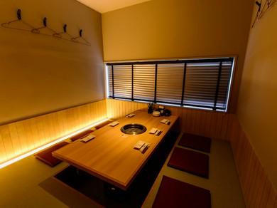 周囲を気にせずに過ごせる個室をご用意しています