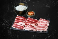 牛バラ、豚バラ、ライス、キムチ			
