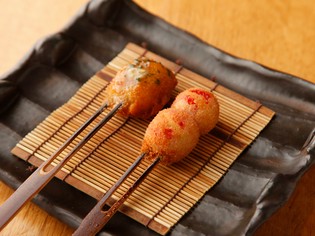 季節の旬素材を活かし、組合せの妙が生み出す極上の一串