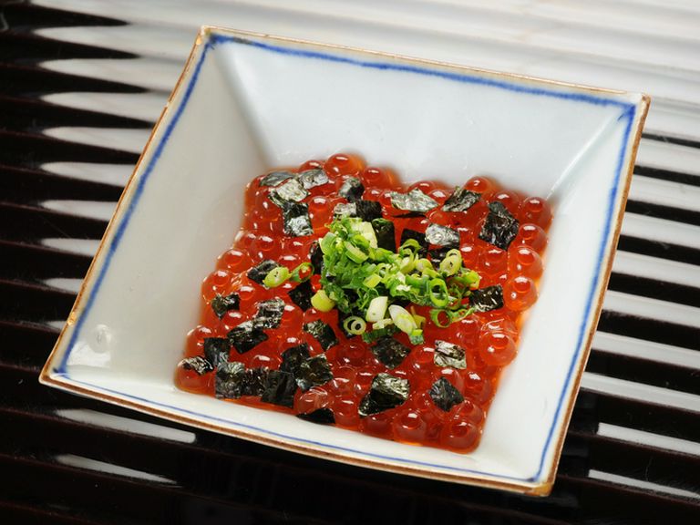 くみ上げ湯葉 イクラかけ