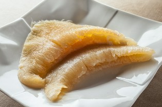 気仙沼産のフカヒレは無くてはならないメイン食材のひとつ