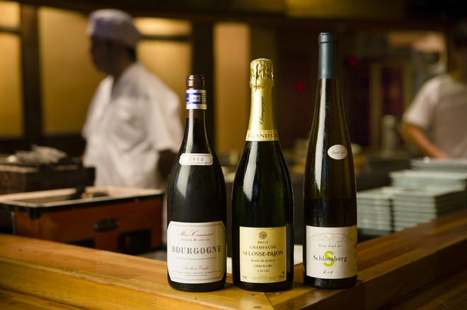 ワインにこだわっている