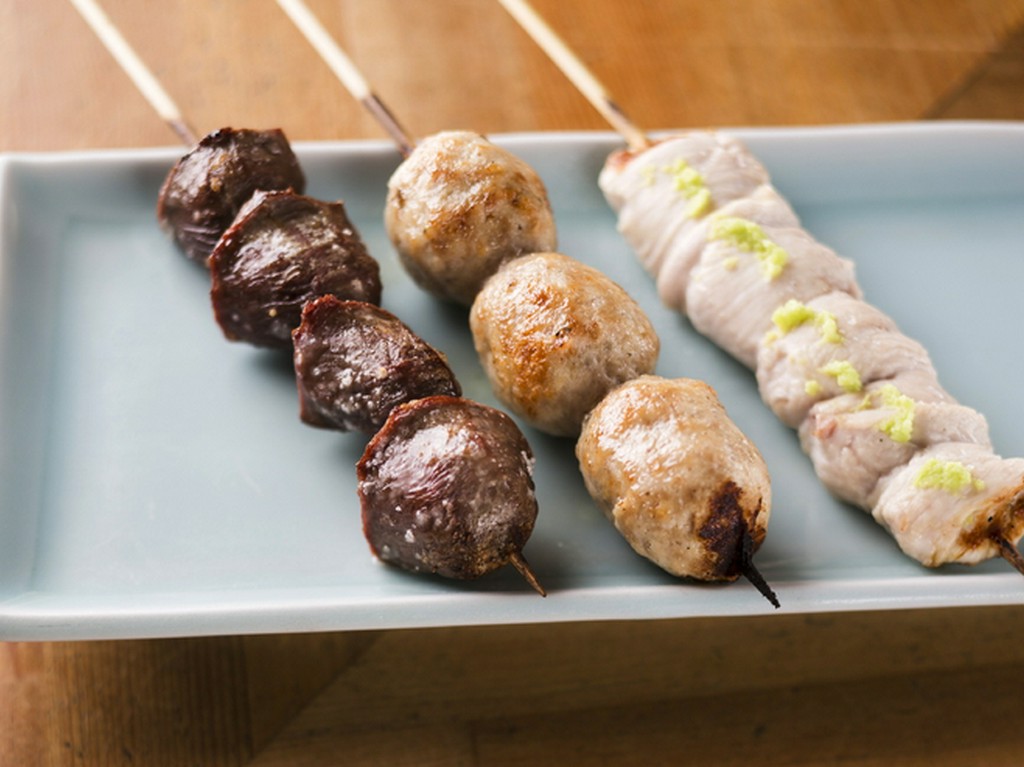 奥久慈しゃもの旨み極まる『砂肝』『わさび焼き』『ツクネ』