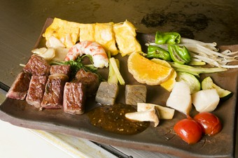 れんがみち（お肉の大きさによりお値段が変わります）　50g ～