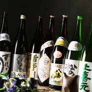 豊富な日本酒